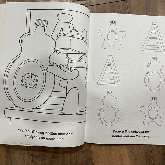 New "Bubble Trouble" Coloring/Activity Book with Stickers - Picture 5 of 6